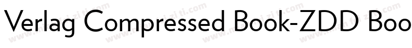 Verlag Compressed Book-ZDD Book字体转换